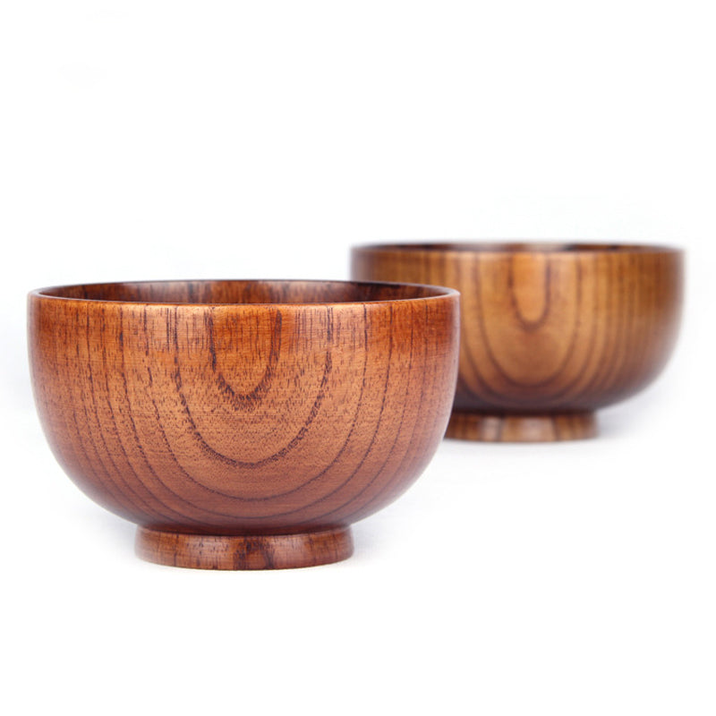 Elegant Echoes from the East - Authentic Japanese Wooden Bowls