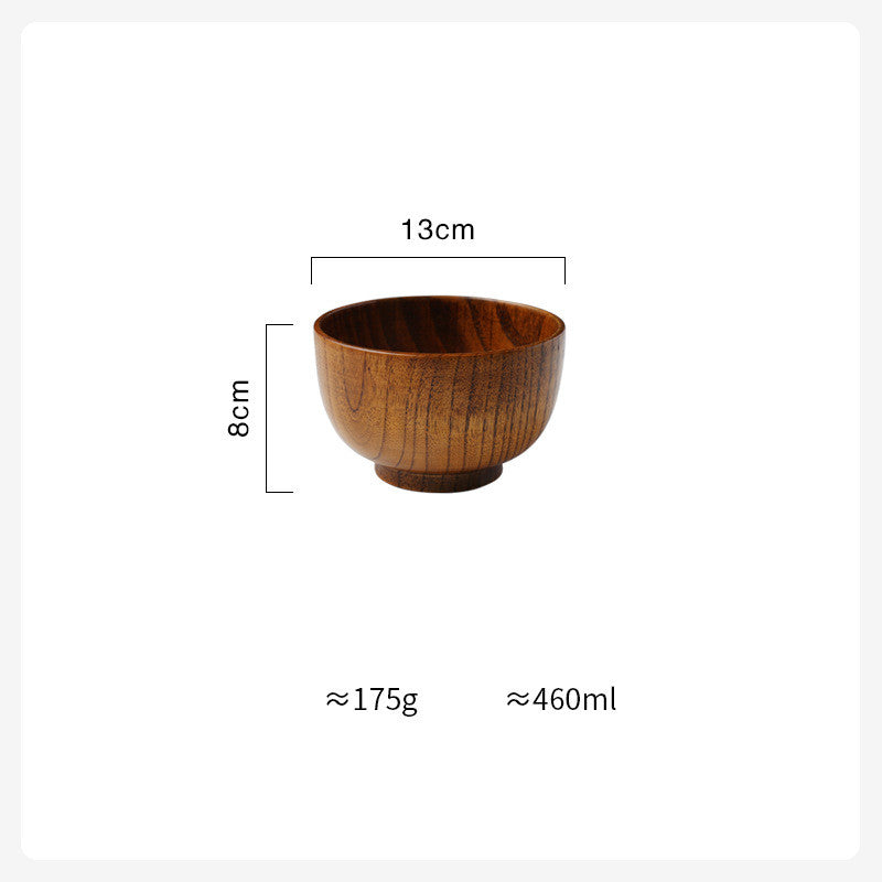 Elegant Echoes from the East - Authentic Japanese Wooden Bowls