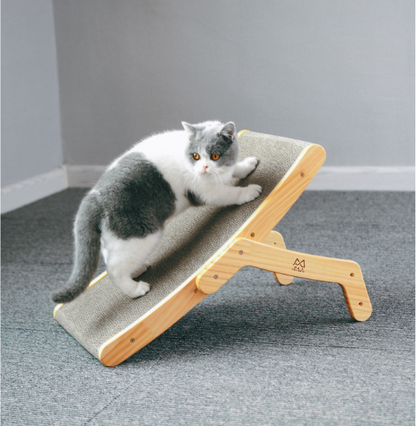 Cat's Delight - Deformation Cat Bed Vertical Corrugated Paper Grinding Claw Toy