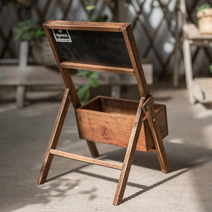 Elevate Your Garden - Solid Wood Flower Box with a Touch of Elegance