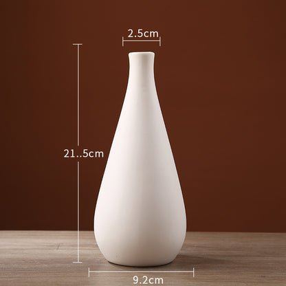 Elegant Simplicity - Ceramic Vase for Your Tranquil Living Room