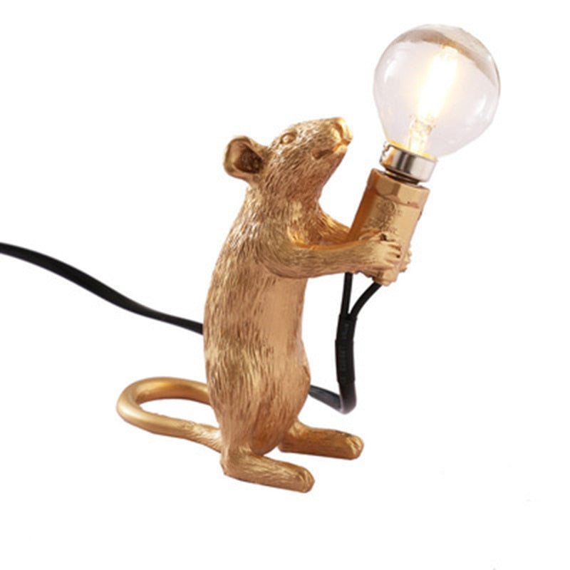 Nordic Whimsy: Mini Mouse LED Table Lamp - A Chic Fusion of Modernity and Playfulness