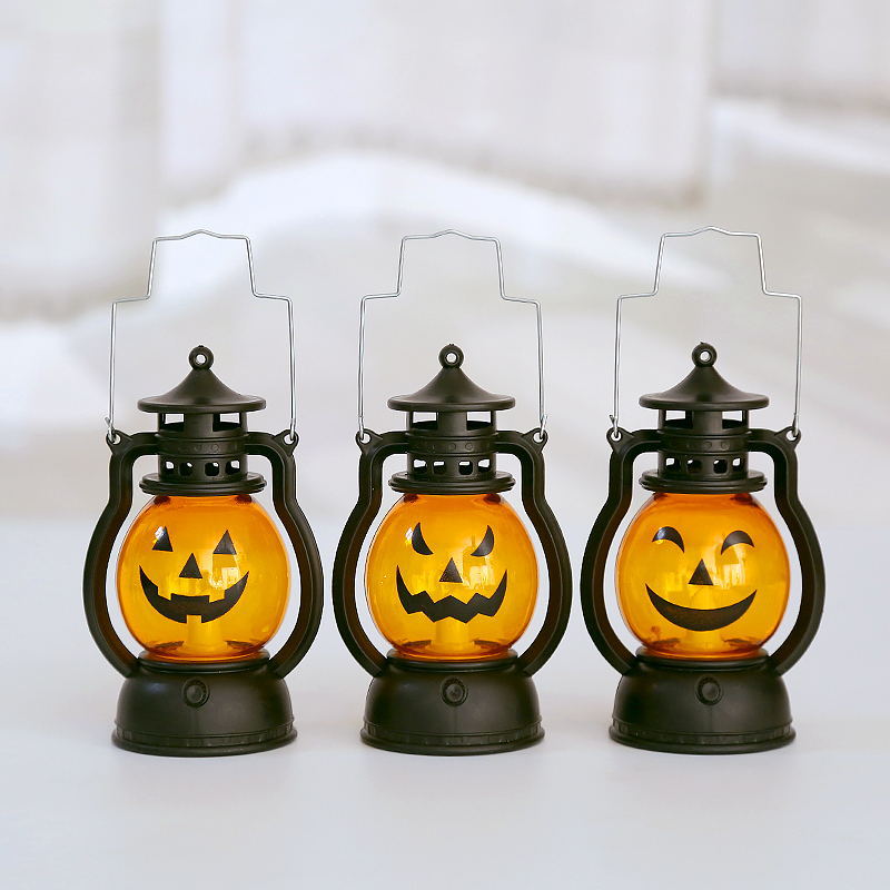 Haunted Elegance: Halloween LED Candle Light Collection - Vintage Charm for Spooky Celebrations