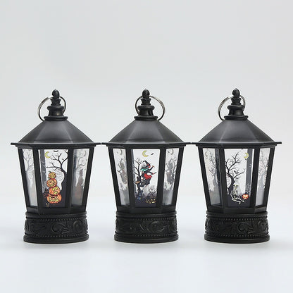 Haunted Elegance: Halloween LED Candle Light Collection - Vintage Charm for Spooky Celebrations