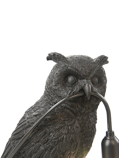 Luminescent Elegance: The Owl Table Lamp - A Symbol of Wisdom Illuminating Your Space