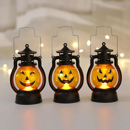 Haunted Elegance: Halloween LED Candle Light Collection - Vintage Charm for Spooky Celebrations